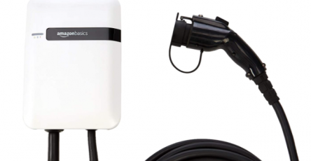 electric car or ev charging station