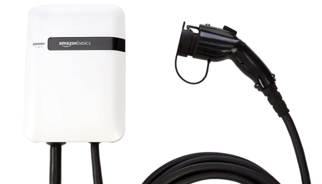 electric car or ev charging station