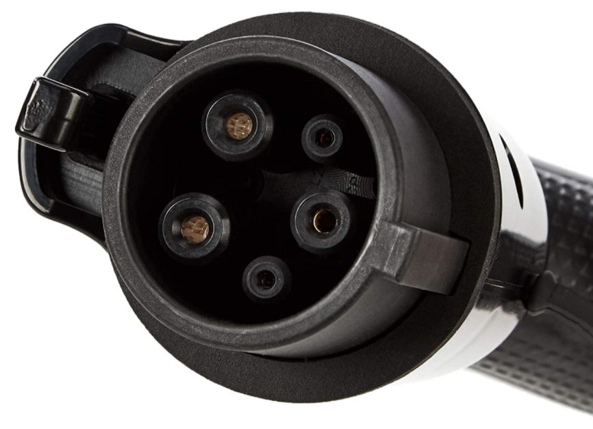 electric car or ev charging station